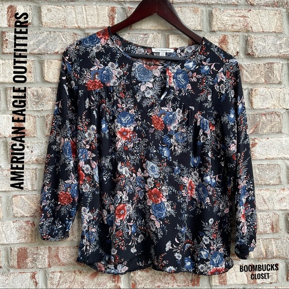 American Eagle outfitters multicoloured Floral Top - Picture 15 of 15